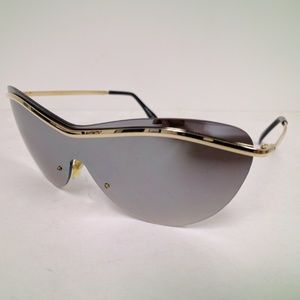 NWT true vintage 80's / 90's lady's fashion wing rimless blade sunglasses